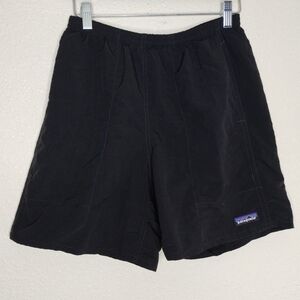 Patagonia Men’s Baggies Longs 7” Black Hybrid Shorts Size Small